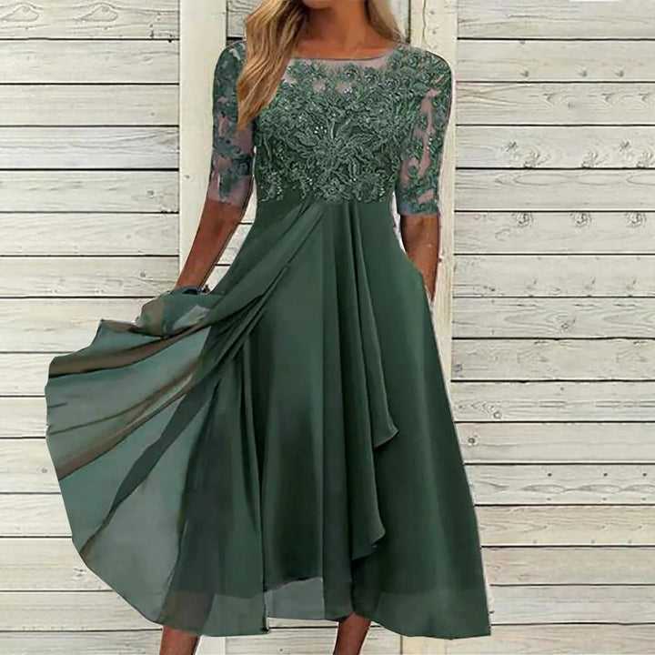 Puck™ - Robe midi élégante avec dentelle