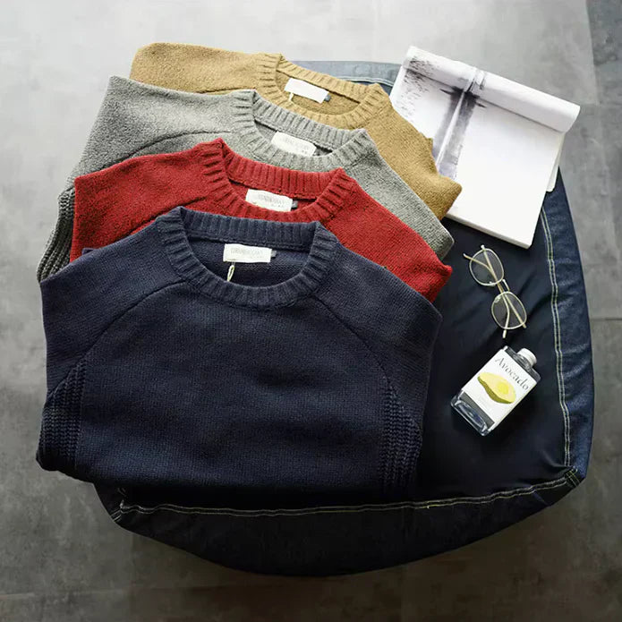 Fabianus – Pull alpin en laine et coton