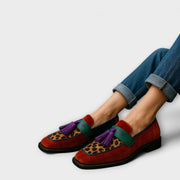 Violette | Mocassins Multicolores