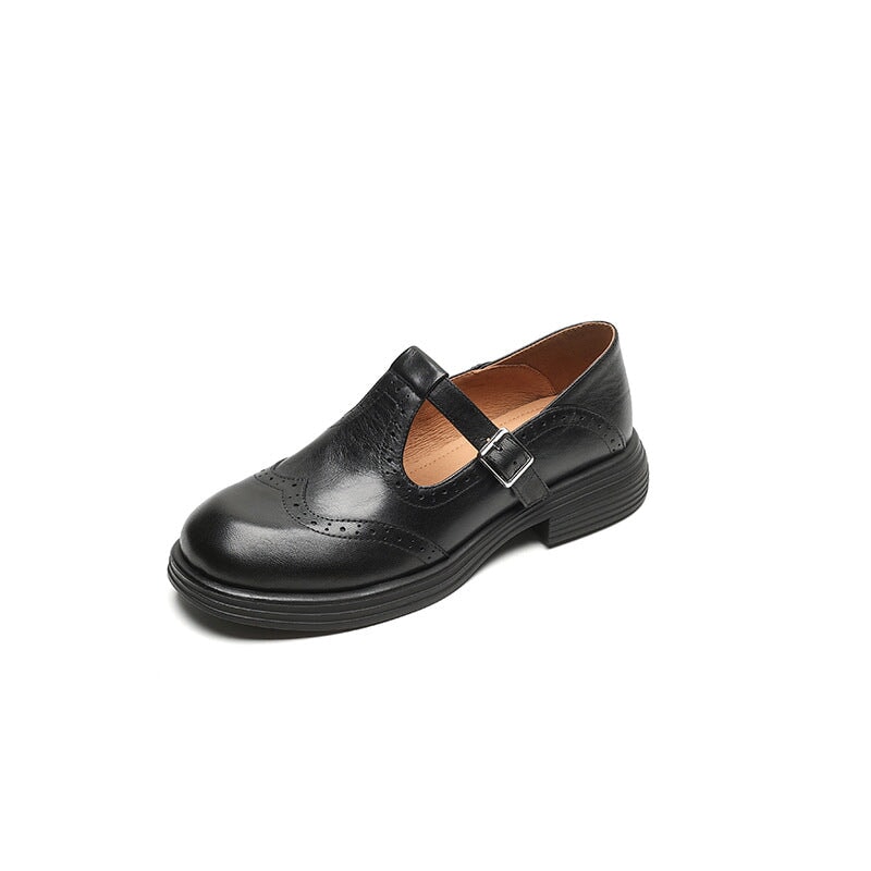 Elvara | Élégante Mary Jane en cuir