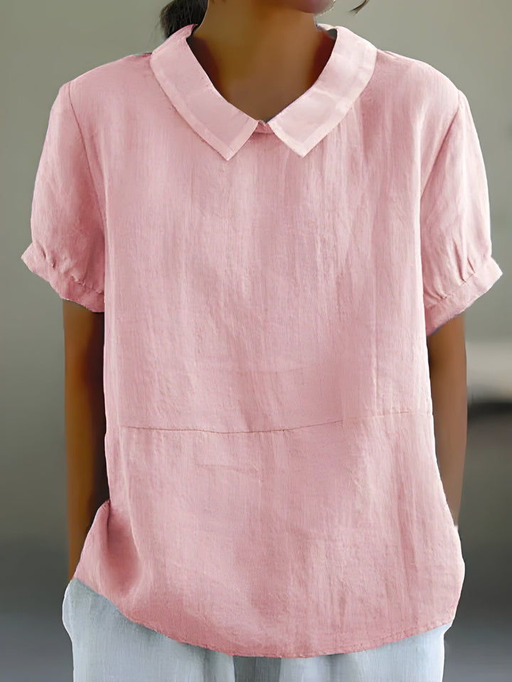Cecilia - La blouse ample à col chic
