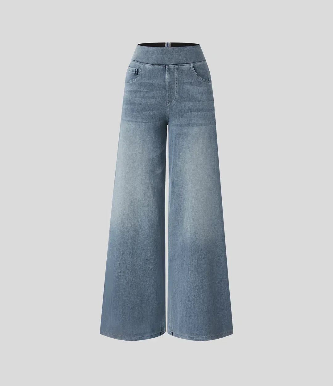 Wszemiła – Pantalon taille haute confortable