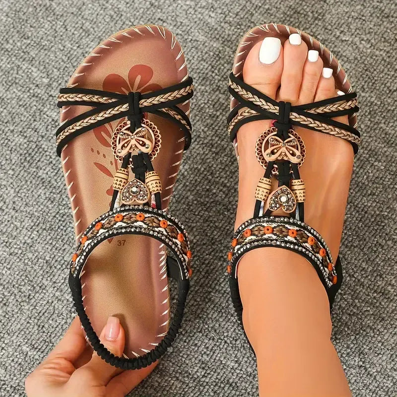 Alivira – Sandales orthopédiques vegan Comfort+ avec plateforme