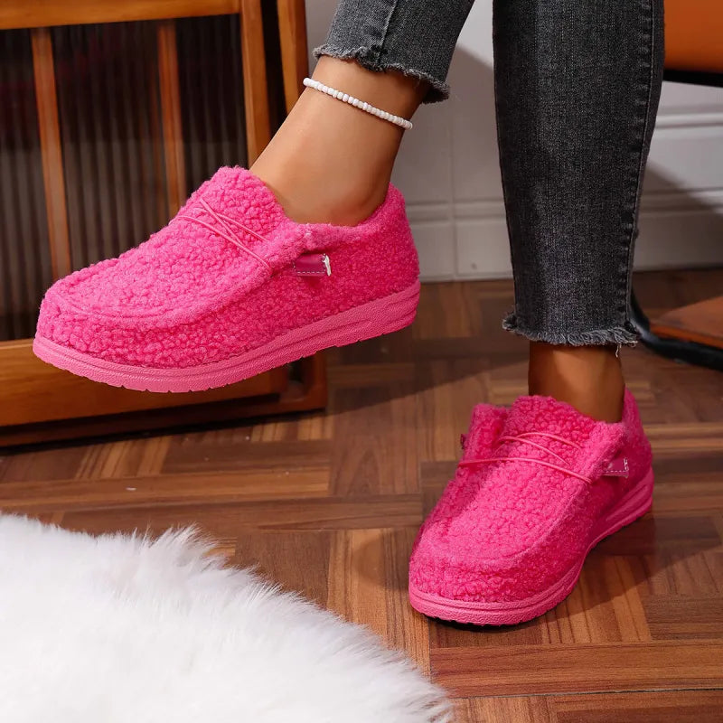 Rozalia – Chaussons Chauds Teddy