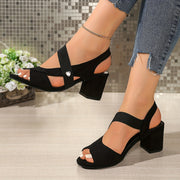 Élyndra | Sandales Talons Confort Chic