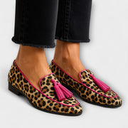 Léonie | Mocassins Léopard