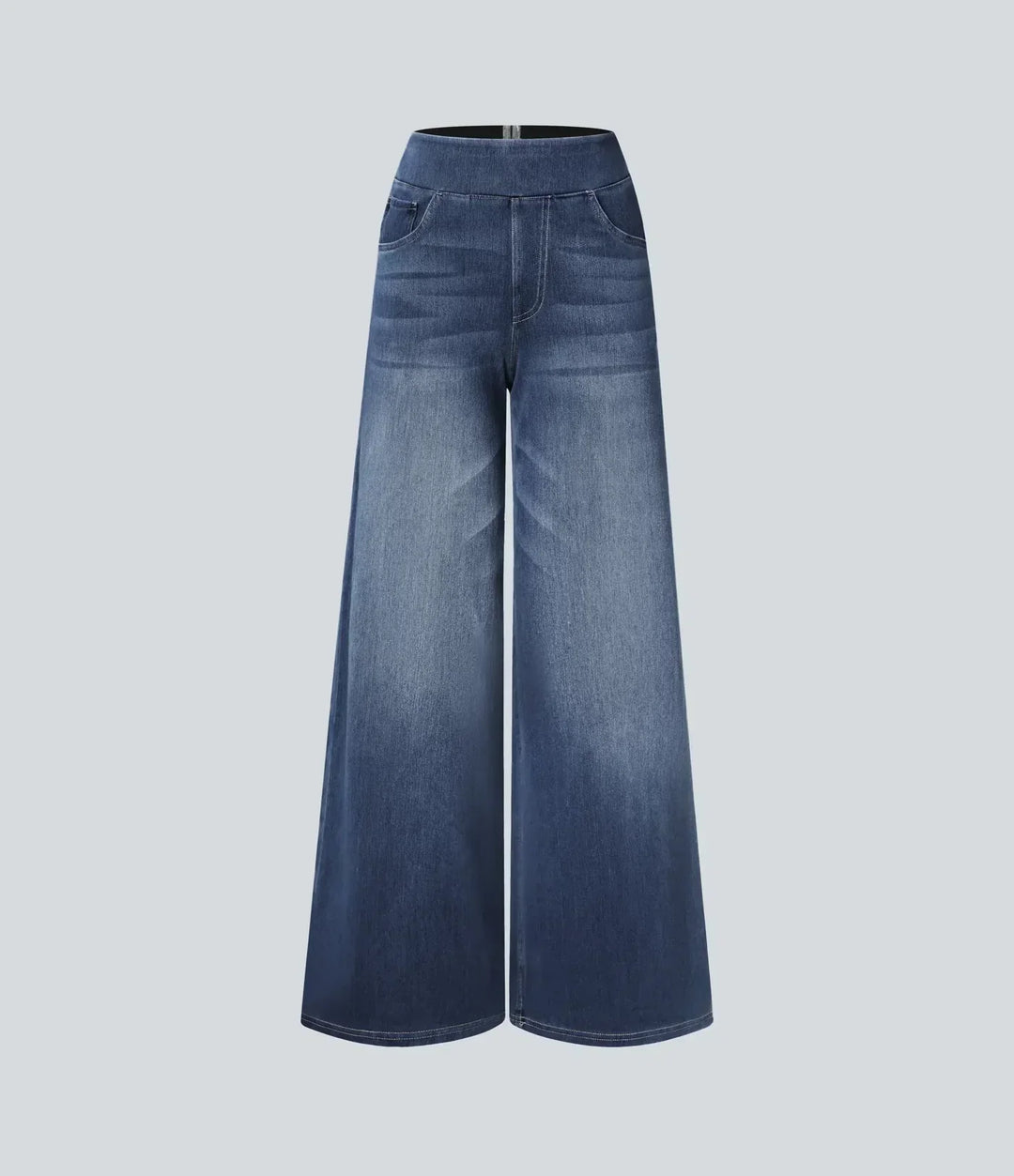 Wszemiła – Pantalon taille haute confortable