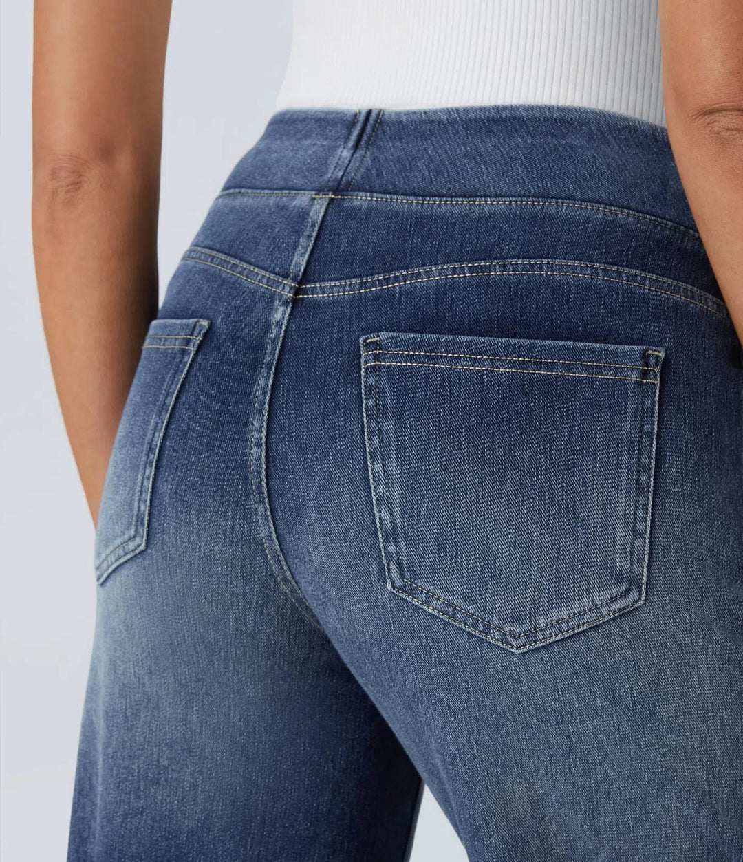 Wszemiła – Pantalon taille haute confortable