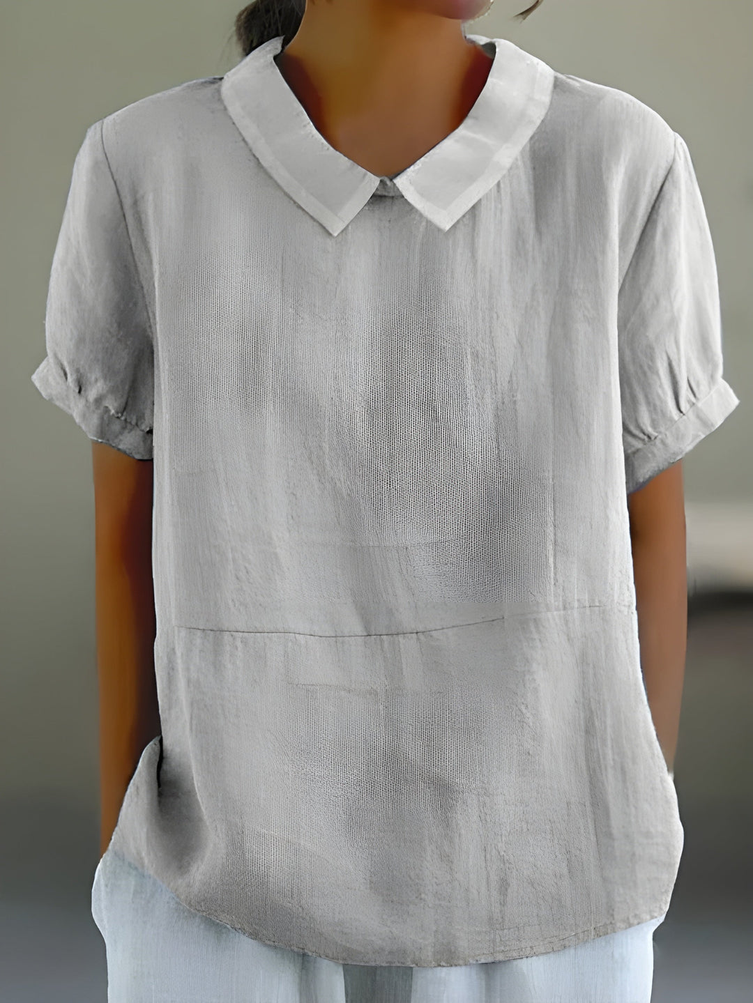 Cecilia - La blouse ample à col chic