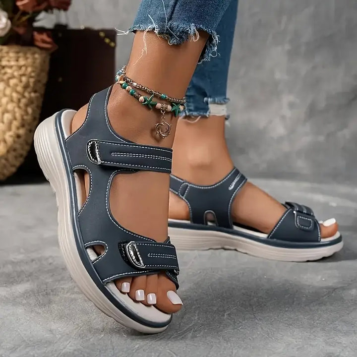 Marzora – Sandales compensées orthopédiques confortables
