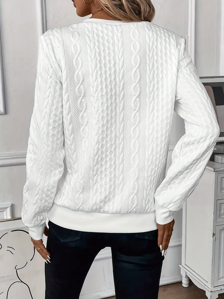 Dziewanna – Pull tricoté élégant