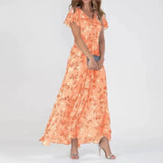 Léonie | Robe Maxi Fleurie Légère