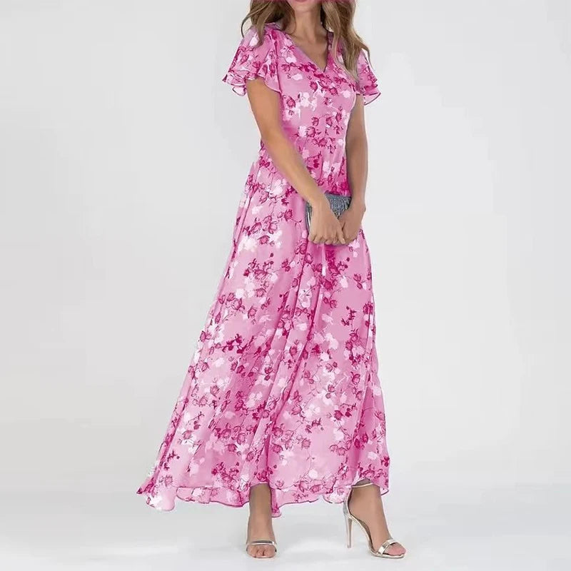 Fleur™ - Robe élégante avec un effet galbant