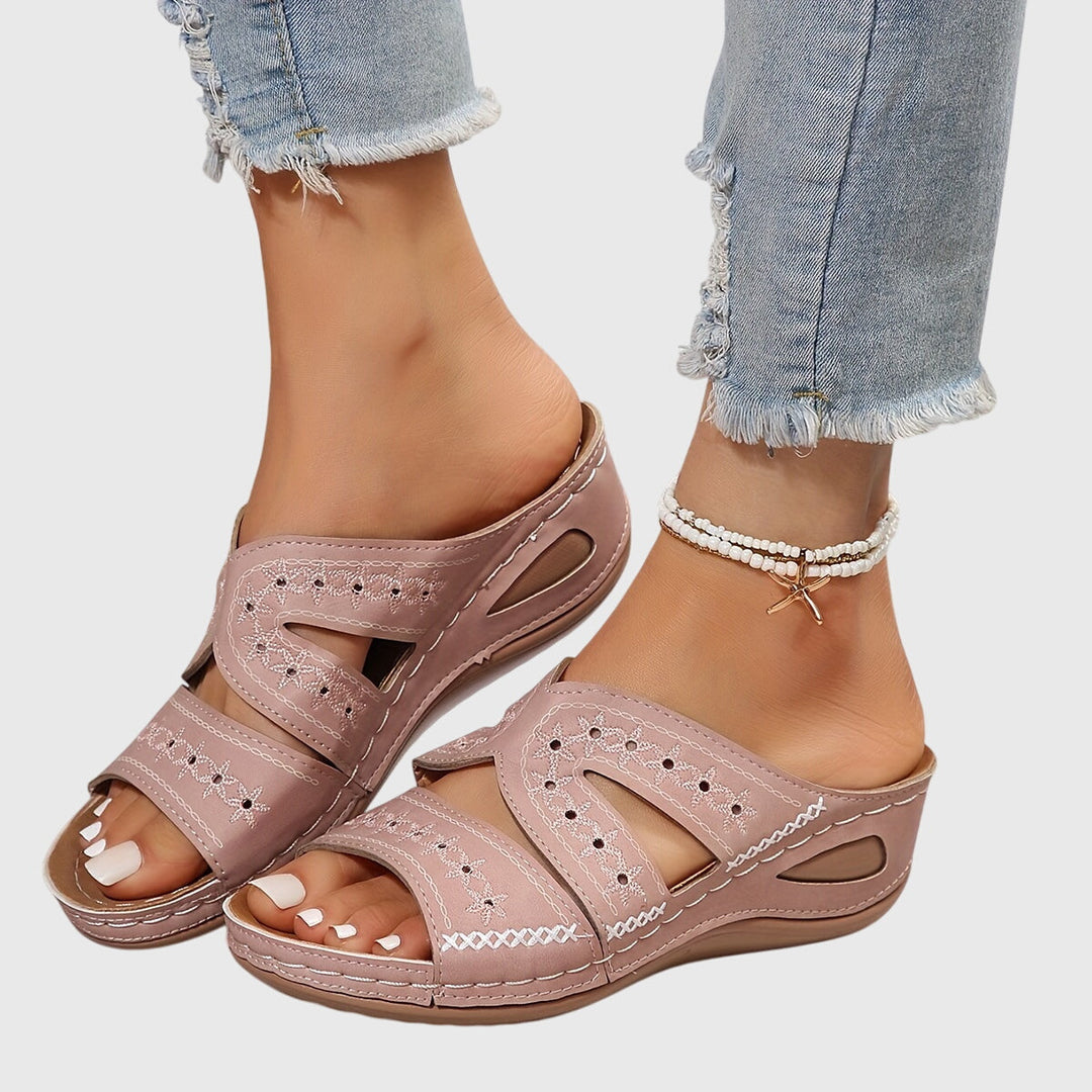 Rosalie | Mules Orthopédiques Ajourées