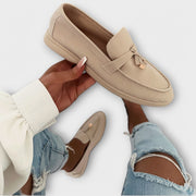 Livia | Mocassins Suédés Minimal Chic