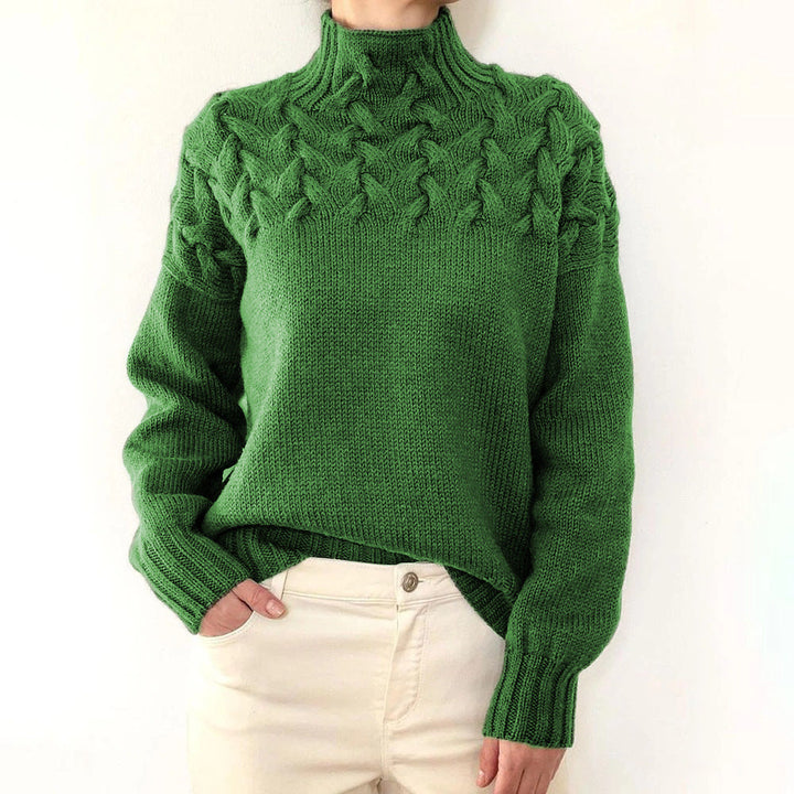 Judyta – Pull col roulé doux
