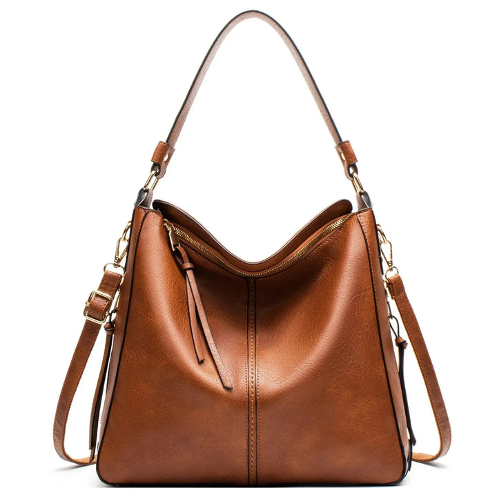 Justyna - Sac hobo en cuir
