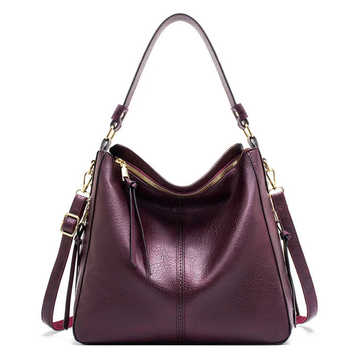 Justyna - Sac hobo en cuir