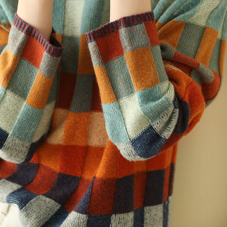 Klementyna – Pull col roulé en laine
