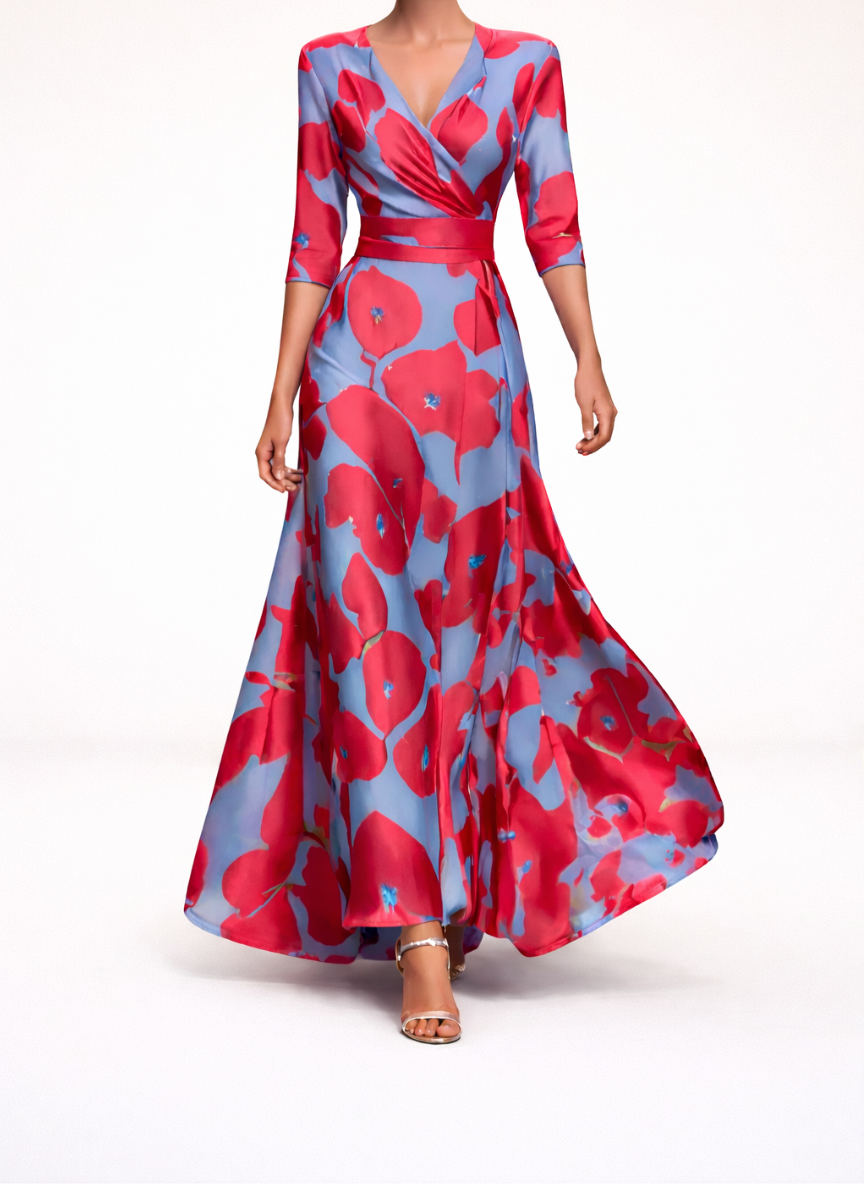 Aurore™ | Robe col V confortable au quotidien