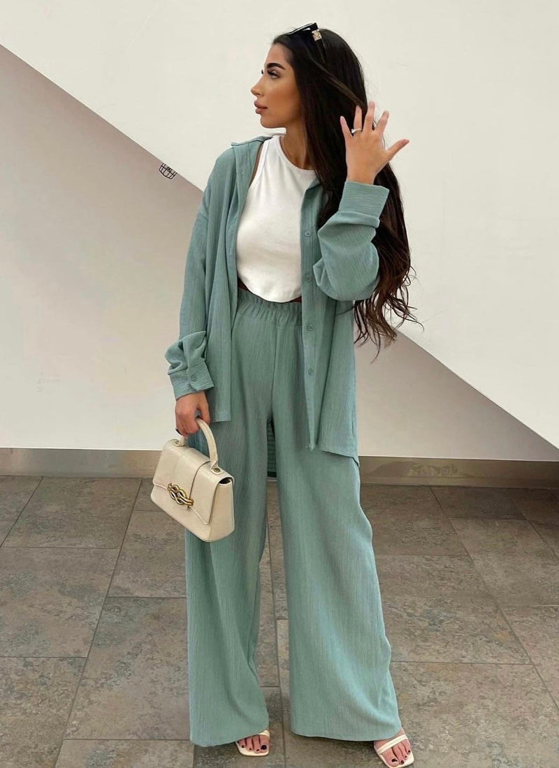 Yona - Ensemble chemise et pantalon