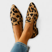 Azélie | Mocassins Léopard