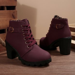 Orelia – Bottines à lacets élégantes