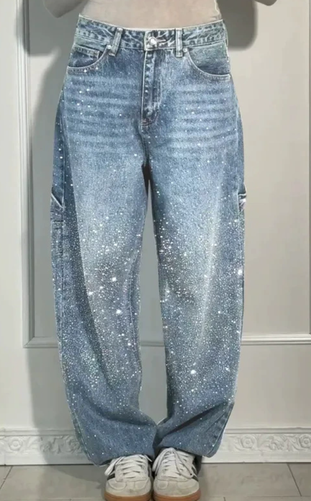 Karina – Pantalon en denim à la coupe moderne