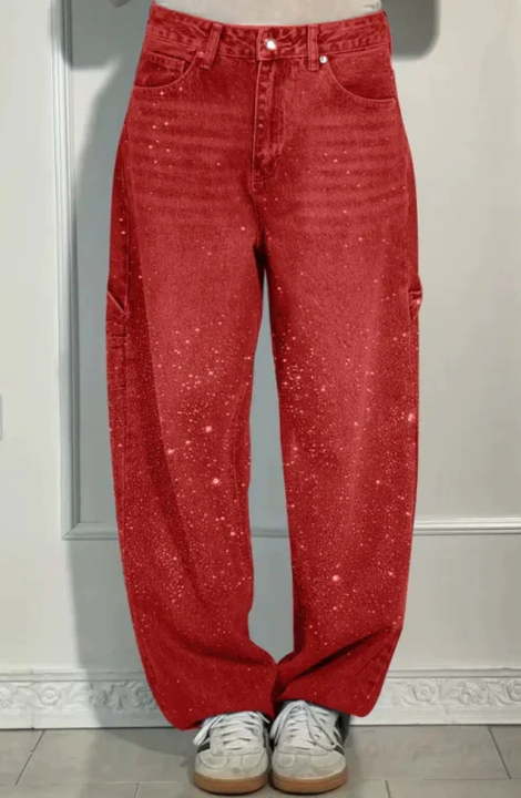 Karina – Pantalon en denim à la coupe moderne