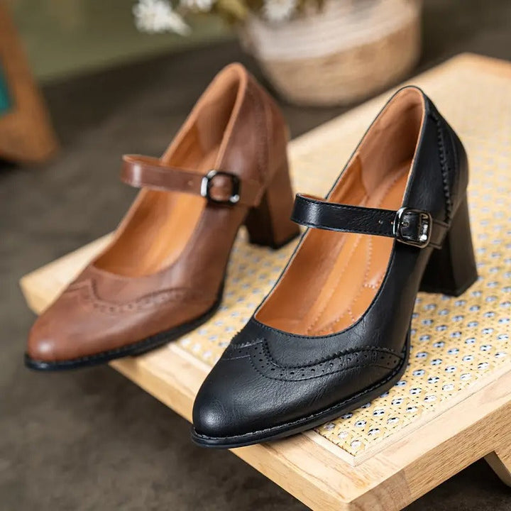 Petronela – Chaussures orthopédiques en cuir