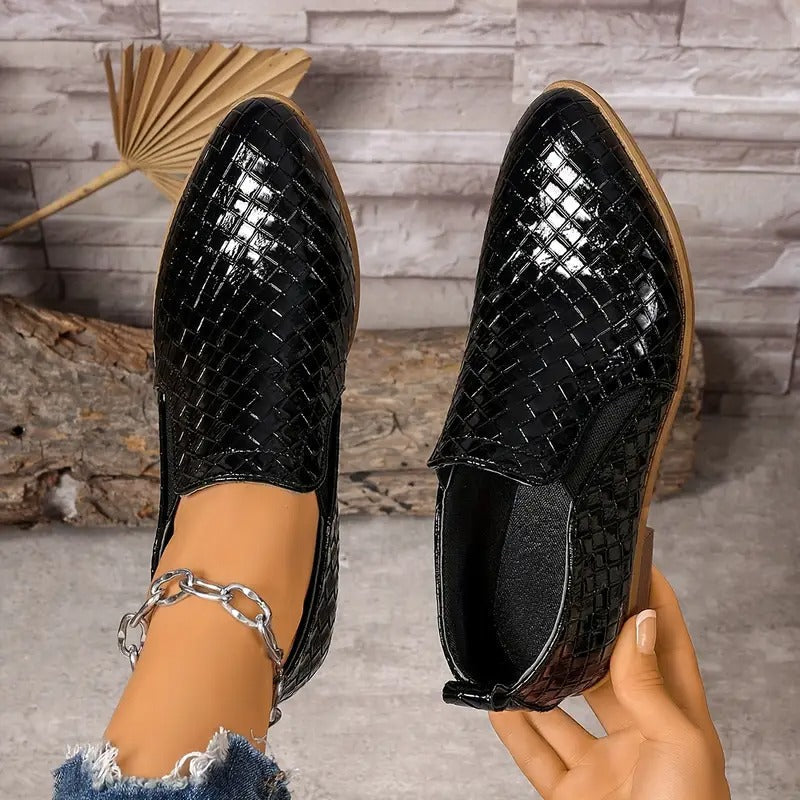Zenona – Chaussures orthopédiques en cuir Oxford