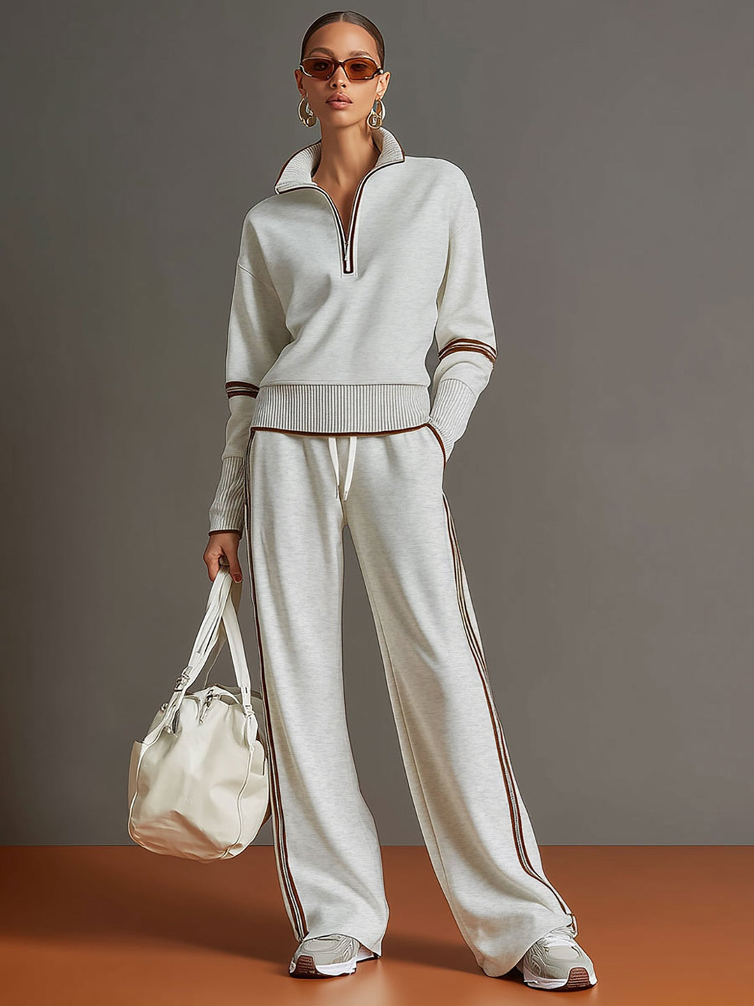 Marietta – chemisier et pantalon large