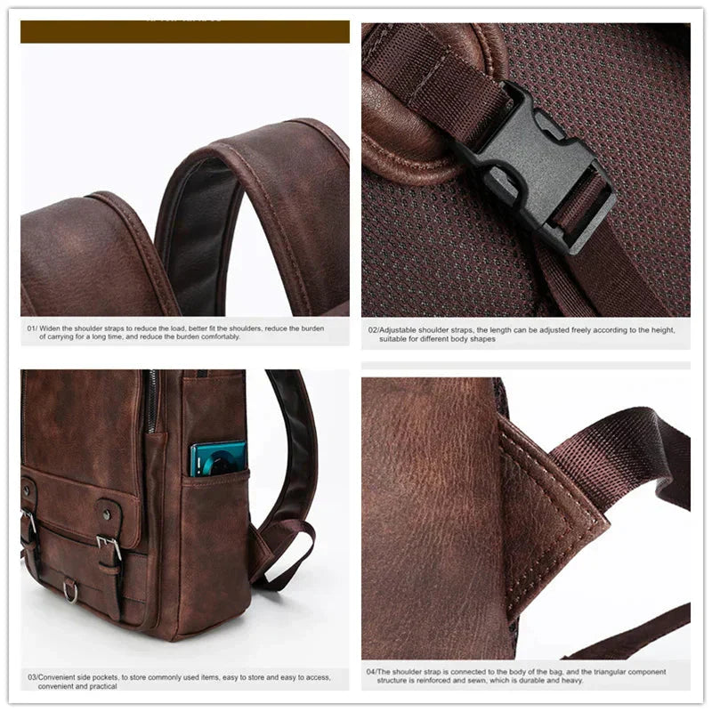 Zuzanna - Sac à dos en cuir London