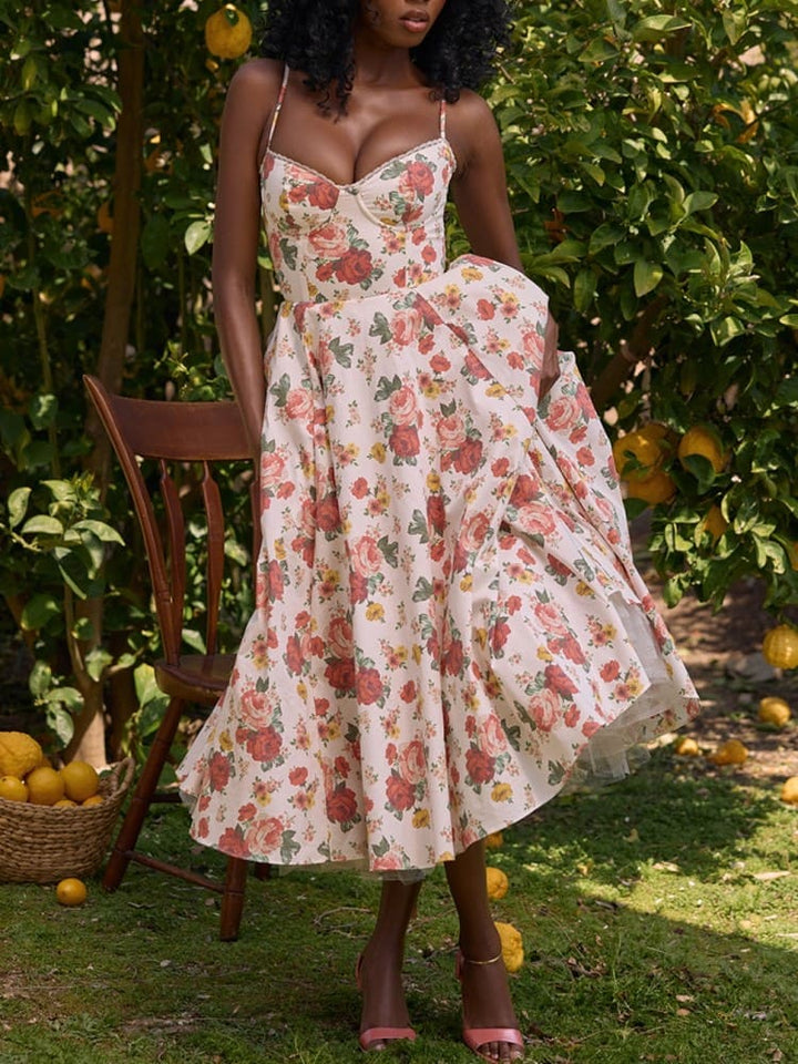 Arielle | Robe mi-longue luxueuse