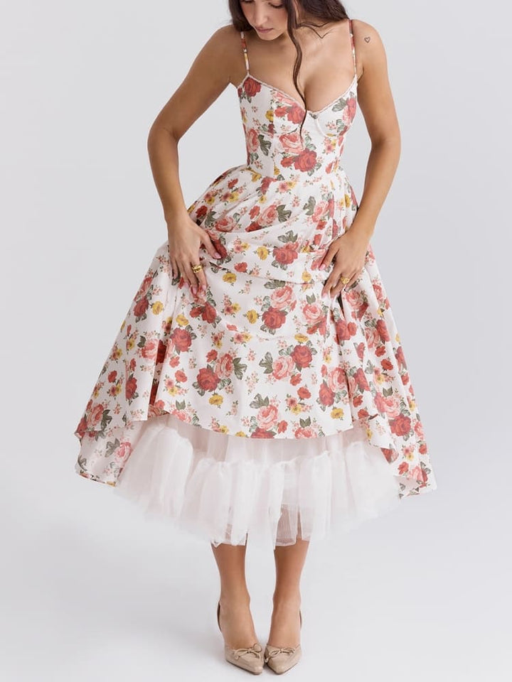 Arielle | Robe mi-longue luxueuse