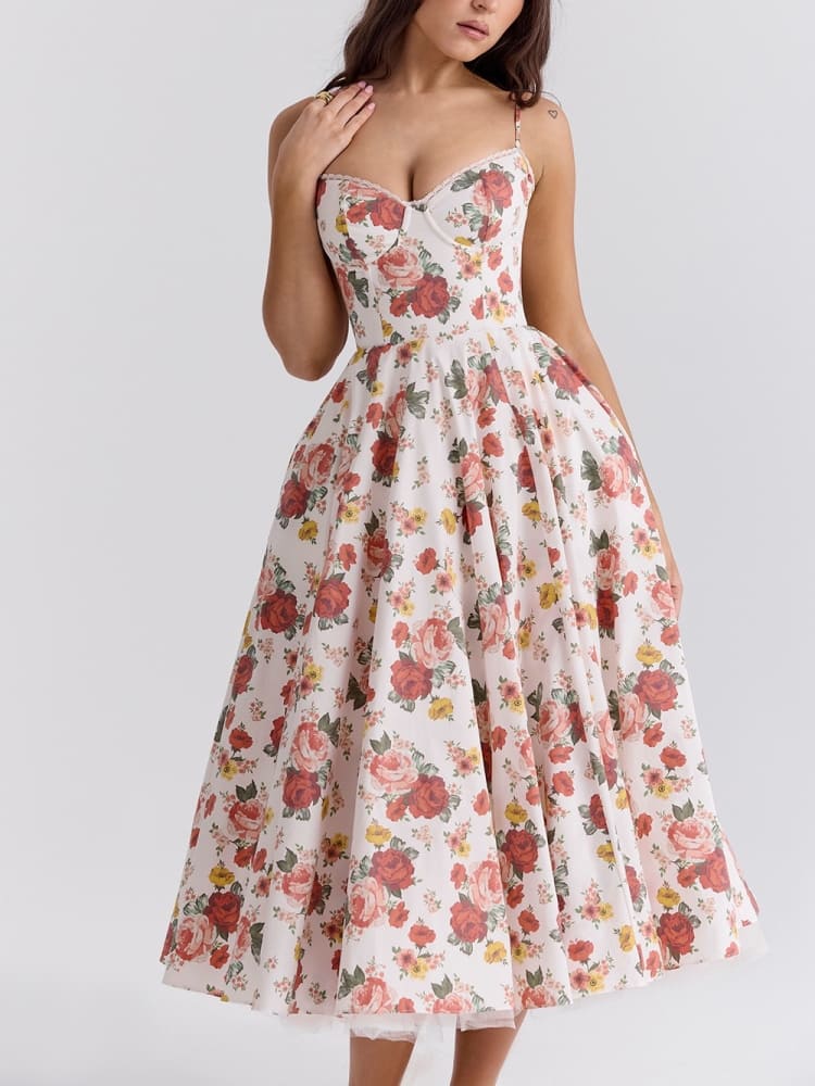 Arielle | Robe mi-longue luxueuse