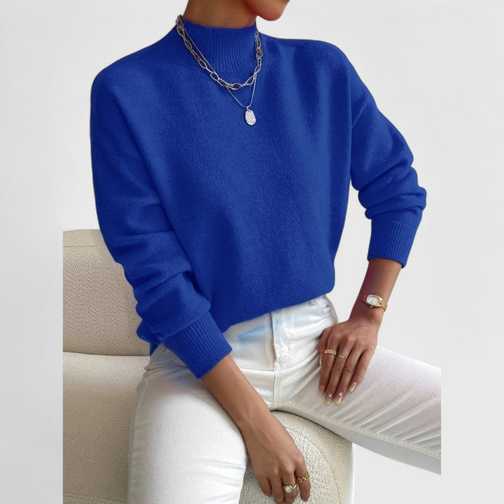 Lirienne – Pull col roulé classique