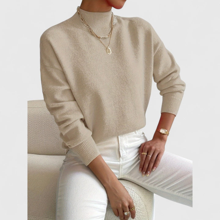 Lirienne – Pull col roulé classique
