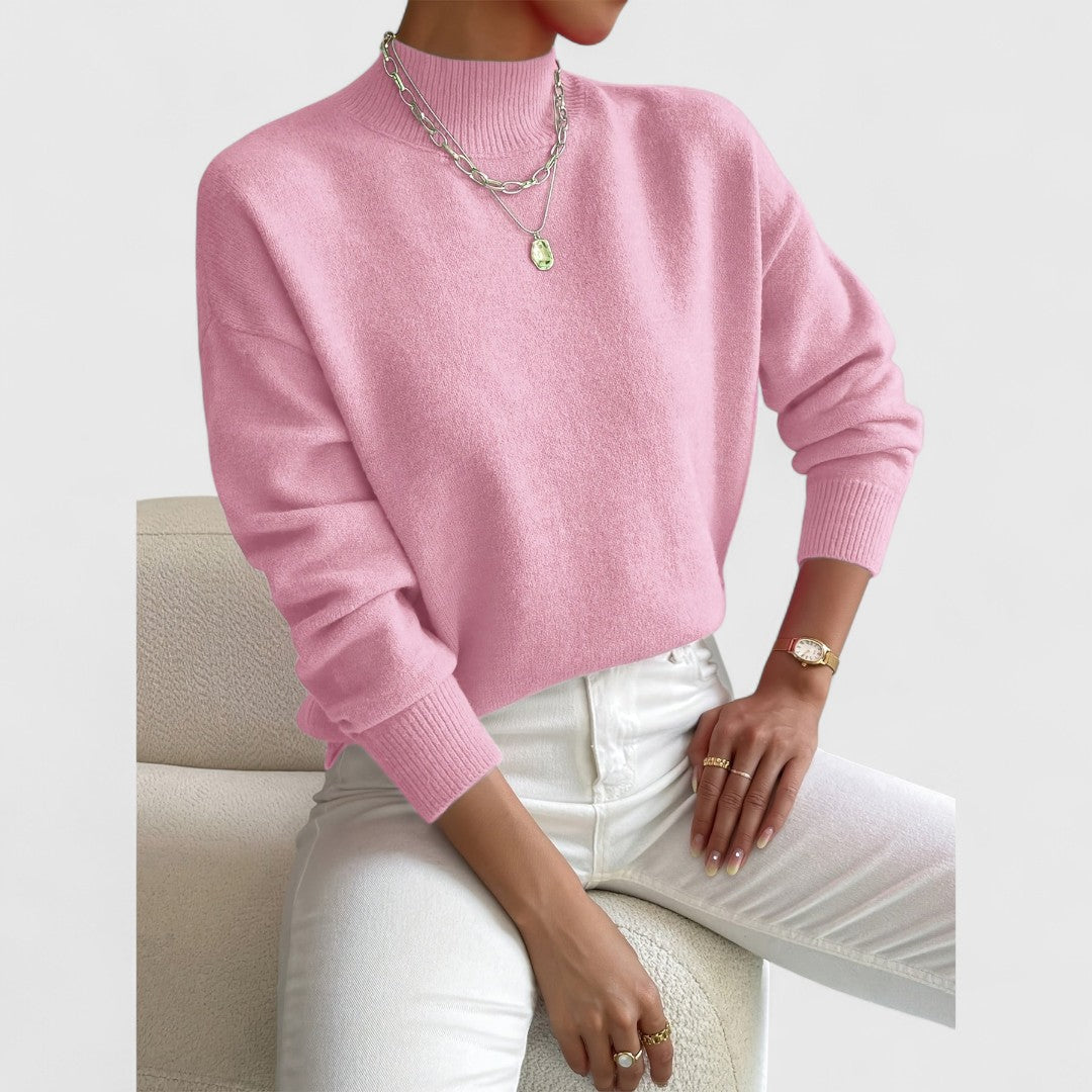 Lirienne – Pull col roulé classique