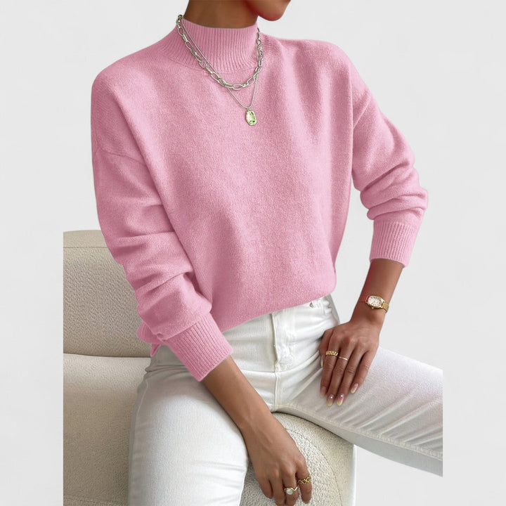 Lirienne – Pull col roulé classique