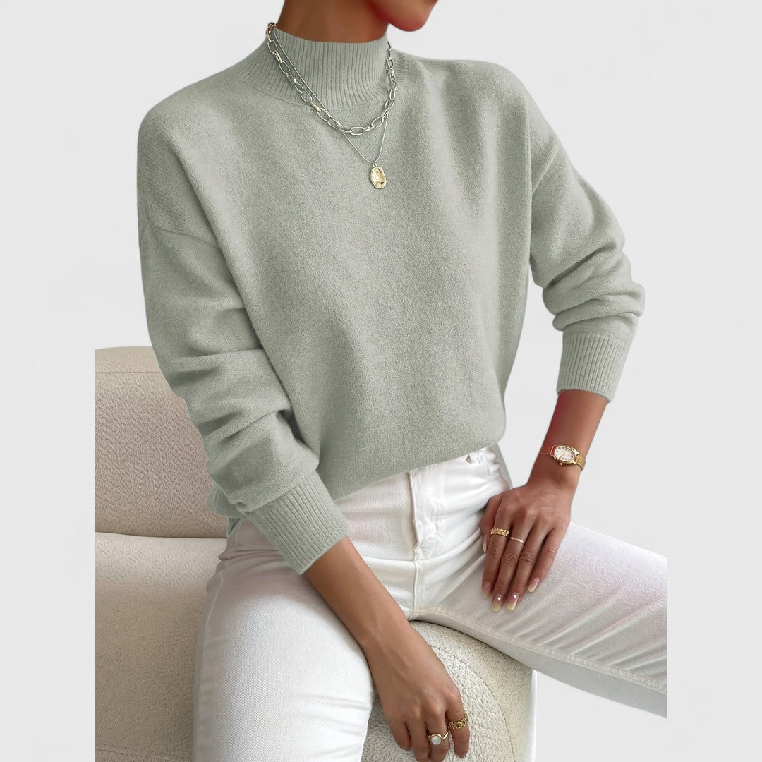 Lirienne – Pull col roulé classique
