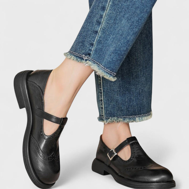 Elisa - Élégance et confort des talons en cuir