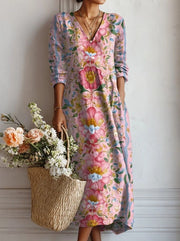 Floriane | Robe Imprimée Florale Romantique