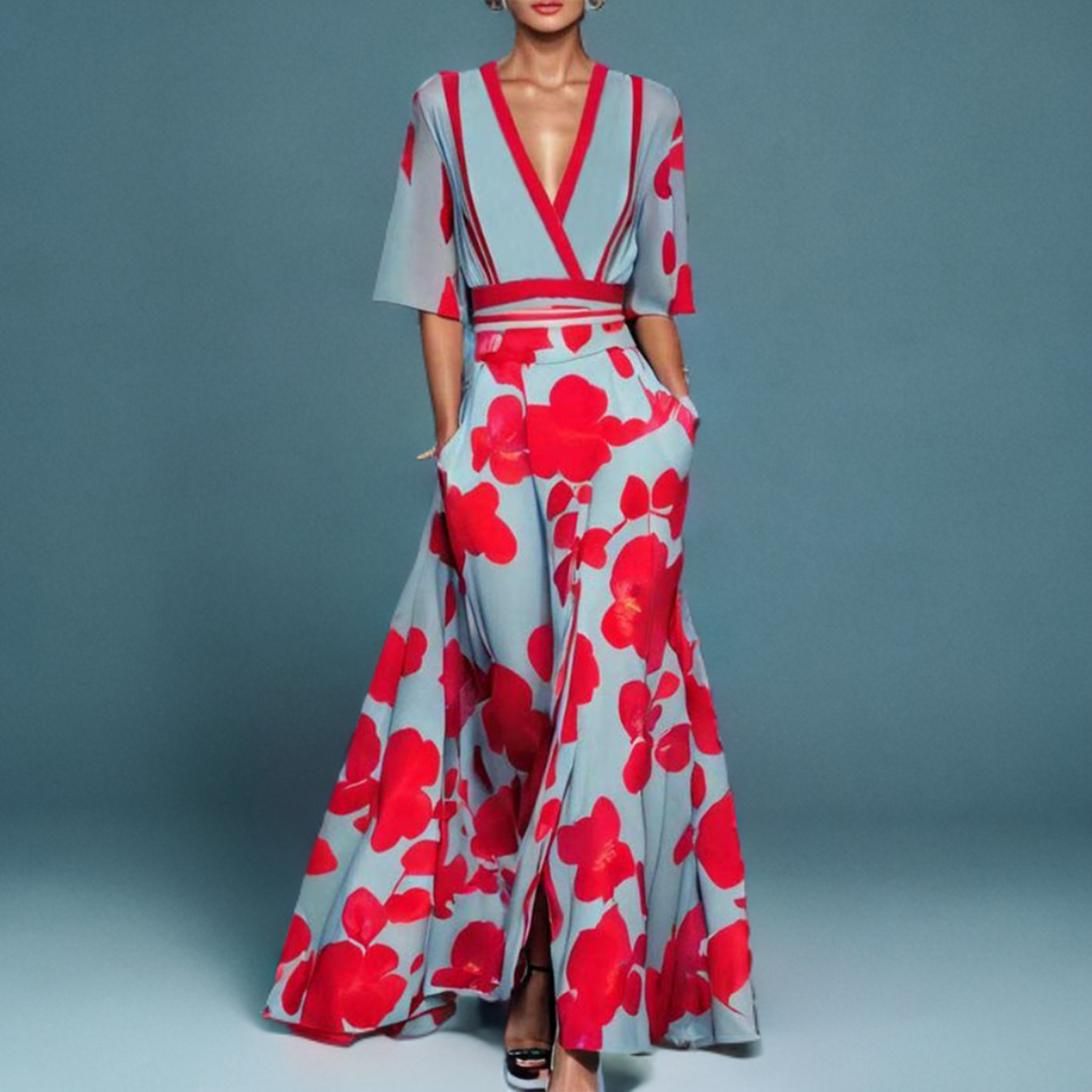 Robe élégante en viscose
