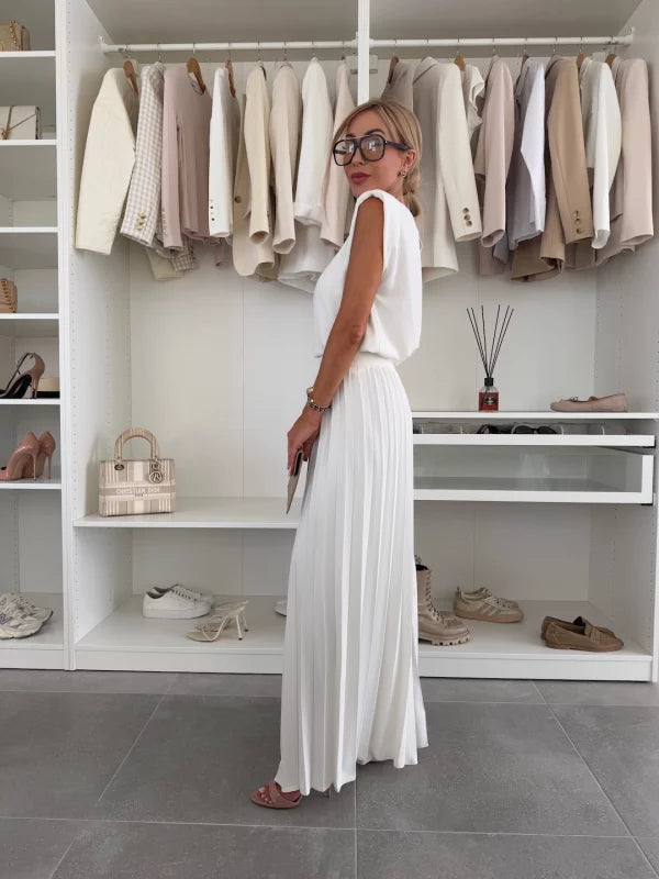 Jowita – Ensemble haut + pantalon élégant