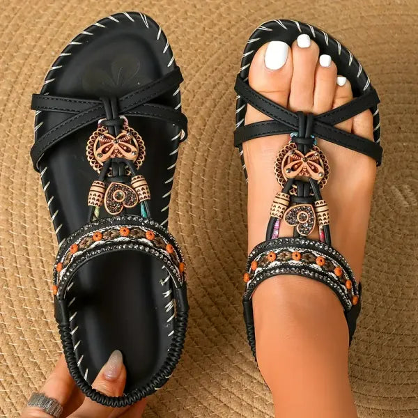 Alivira – Sandales orthopédiques vegan Comfort+ avec plateforme