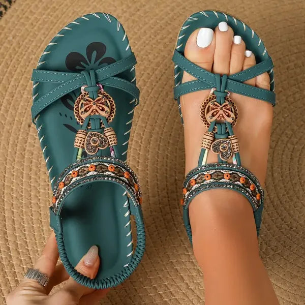 Alivira – Sandales orthopédiques vegan Comfort+ avec plateforme