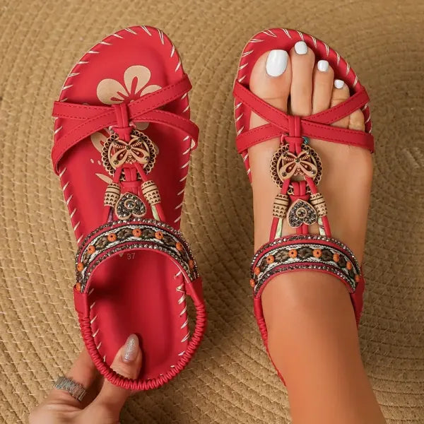 Alivira – Sandales orthopédiques vegan Comfort+ avec plateforme