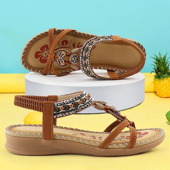 Alivira – Sandales orthopédiques vegan Comfort+ avec plateforme