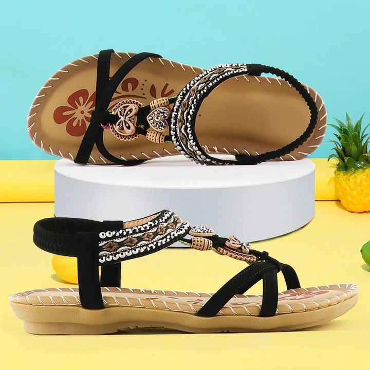 Alivira – Sandales orthopédiques vegan Comfort+ avec plateforme